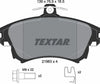 Textar Brake Pads Full Set Of 4 Front With Brake Caliper Screws 2198304 thumbnail