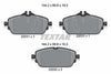 Textar Brake Pads Full Set Of 4 Front 2203101 thumbnail