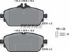 Textar Brake Pads Full Set Of 4 Front With Brake Caliper Screws 2203102 thumbnail