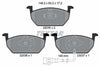 Textar Brake Pads Full Set Of 4 Front 2203501 thumbnail
