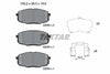 Textar Brake Pads Full Set Of 4 Front With Accessories 2205203 thumbnail