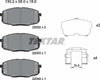 Textar Brake Pads Full Set Of 4 Front With Accessories 2205203 thumbnail