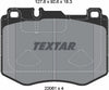 Textar Brake Pads Full Set Of 4 Front 2206103 thumbnail
