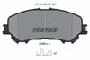Textar Brake Pads Full Set Of 4 Front With Accessories 2206503 thumbnail