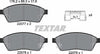 Textar Brake Pads Full Set Of 4 Front With Accessories 2207701 thumbnail