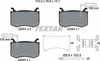 Textar Brake Pads Full Set Of 4 Front With Accessories 2209101 thumbnail