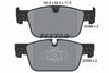 Textar Brake Pads Full Set Of 4 Front 2209801 thumbnail