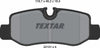 Textar Brake Pads Set Brake Pads Full Set Of 4 Rear 2210101 thumbnail