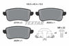 Textar Brake Pads Full Set Of 4 Rear With Brake Caliper Screws With Accessories 2210401 thumbnail