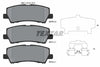 Textar Brake Pads Full Set Of 4 Rear With Accessories 2211001 thumbnail