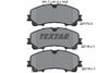 Textar Brake Pads Full Set Of 4 Front 2211701 thumbnail