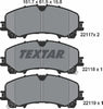 Textar Brake Pads Full Set Of 4 Front 2211701 thumbnail