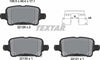 Textar Brake Pads Full Set Of 4 Rear With Accessories 2212901 thumbnail
