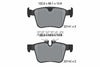 Textar Brake Pads Set Brake Pads Full Set Of 4 Rear 2214103 thumbnail