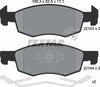 Textar Brake Pads Full Set Of 4 Front With Accessories 2214301 thumbnail