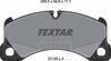Textar Brake Pads Full Set Of 4 Front 2214801 thumbnail