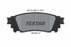 Textar Brake Pads Set Brake Pads Full Set Of 4 Rear 2215301 thumbnail