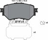 Textar Brake Pads Full Set Of 4 Front With Accessories 2215401 thumbnail