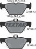 Textar Brake Pads Set Brake Pads Full Set Of 4 Rear 2215801 thumbnail