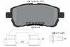 Textar Brake Pads Full Set Of 4 Front With Brake Caliper Screws With Accessories 2219103 thumbnail
