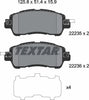 Textar Brake Pads Full Set Of 4 Front 2223501 thumbnail