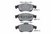 Textar Brake Pads Full Set Of 4 Front 2224001 thumbnail