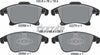 Textar Brake Pads Full Set Of 4 Front 2226901 thumbnail