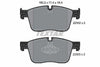 Textar Brake Pads Full Set Of 4 Front 2230201 thumbnail