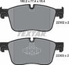 Textar Brake Pads Full Set Of 4 Front 2230201 thumbnail