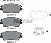 Textar Brake Pads Full Set Of 4 Front With Accessories 2232901 thumbnail