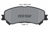 Textar Brake Pads Full Set Of 4 Front 2234701 thumbnail
