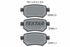 Textar Brake Pads Set Brake Pads Full Set Of 4 Rear 2234901 thumbnail