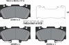 Textar Brake Pads Full Set Of 4 Front 2235301 thumbnail