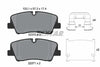 Textar Brake Pads Full Set Of 4 Rear With Accessories 2237001 thumbnail