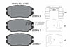 Textar Brake Pads Full Set Of 4 Front 2239301 thumbnail