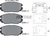 Textar Brake Pads Full Set Of 4 Front 2239301 thumbnail