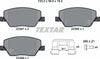 Textar Brake Pads Full Set Of 4 Front With Brake Caliper Screws With Accessories 2239701 thumbnail
