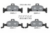 Textar Brake Pads Full Set Of 4 Front 2240201 thumbnail