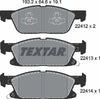 Textar Brake Pads Full Set Of 4 Front 2241201 thumbnail