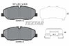 Textar Brake Pads Full Set Of 4 Front With Accessories 2242001 thumbnail
