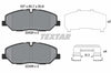 Textar Brake Pads Full Set Of 4 Front With Accessories 2242001 thumbnail