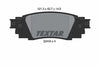 Textar Brake Pads Set Brake Pads Full Set Of 4 Rear 2243401 thumbnail