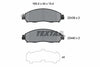 Textar Brake Pads Full Set Of 4 Front 2243903 thumbnail