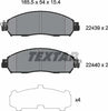 Textar Brake Pads Full Set Of 4 Front 2243903 thumbnail