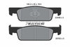 Textar Brake Pads Full Set Of 4 Front 2244801 thumbnail