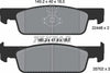 Textar Brake Pads Full Set Of 4 Front 2244801 thumbnail