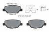 Textar Brake Pads Full Set Of 4 Rear With Brake Caliper Screws With Accessories 2244901 thumbnail