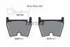 Textar Brake Pads Full Set Of 4 Front 2249101 thumbnail