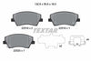 Textar Brake Pads Full Set Of 4 Front With Accessories 2251801 thumbnail