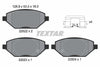 Textar Brake Pads Full Set Of 4 Front With Accessories 2252201 thumbnail